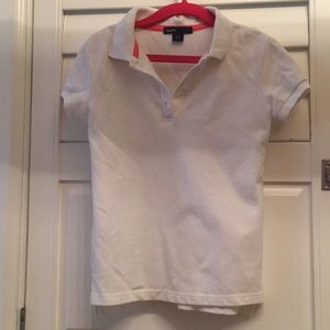 White polo gap kids shirt